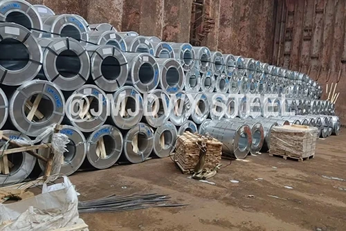 PPGI Steel Coils tau ua tiav nrog kev ua haujlwm ntawm chaw nres nkoj