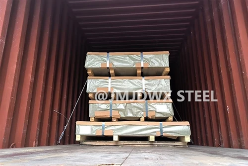 Aluminium Sheet Loading, Securing & Shipping